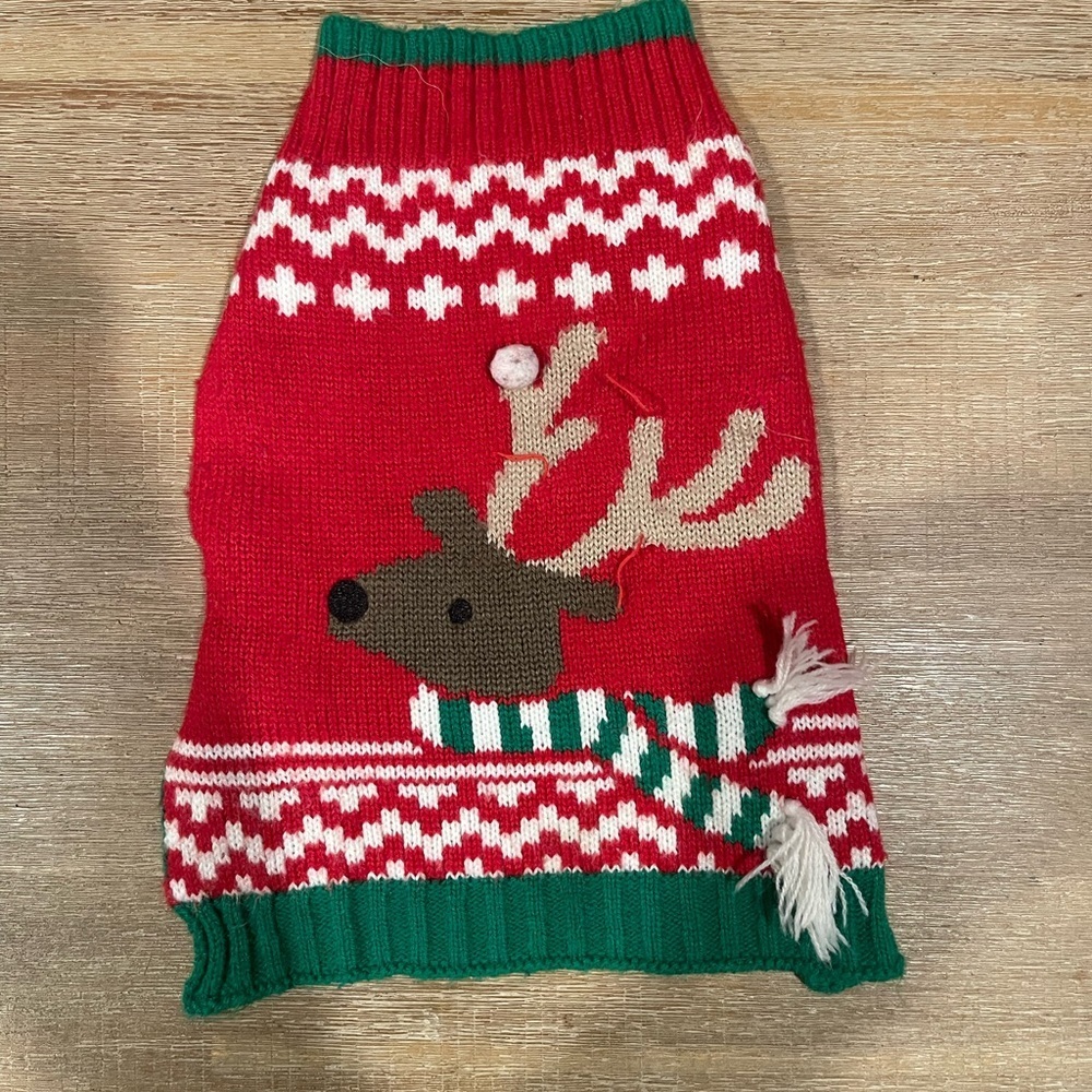 Dog Christmas sweater